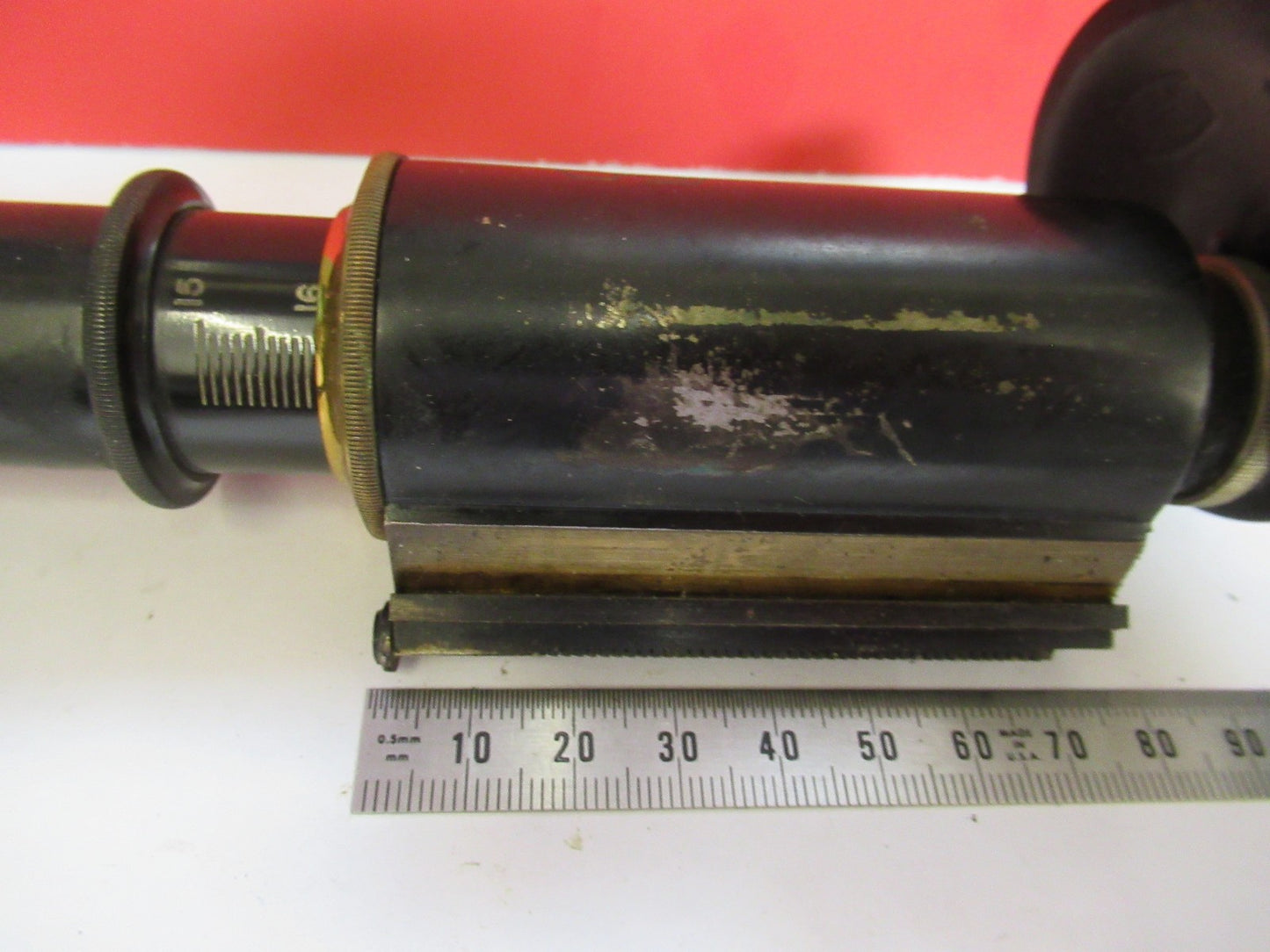 SPENCER AO AMERICAN OPTICS tubus + nosepiece MICROSCOPE PART AS PIC V7-A-39