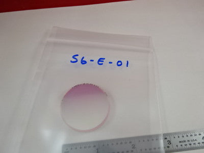 FLAT COATED FILTER MIRROR OPTICAL OPTICS AS PICTURED &S6-B-01