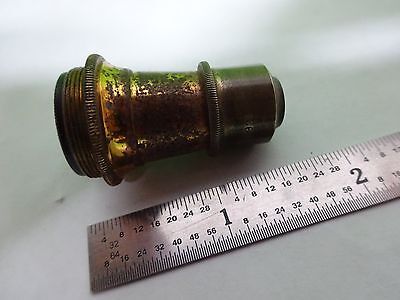 MIKROSKOPTEIL OBJEKTIV WATSON UK 1/6 VINTAGE OPTICS AS IS BIN#H7-A-15