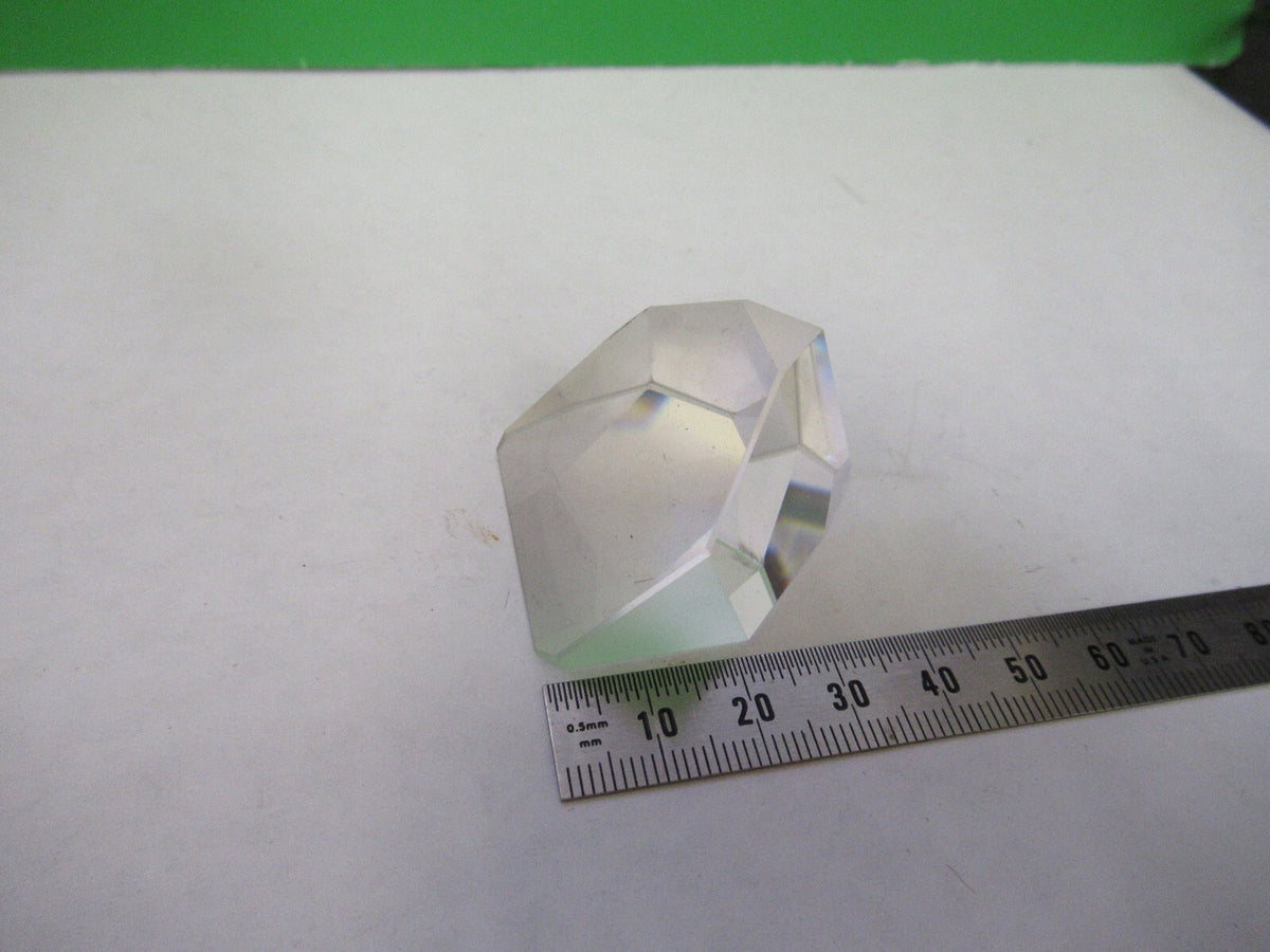 RARE ZEISS HEAD STEREO GLASS PRISM MICROSCOPE PART AS PICTURED X4-A-07
