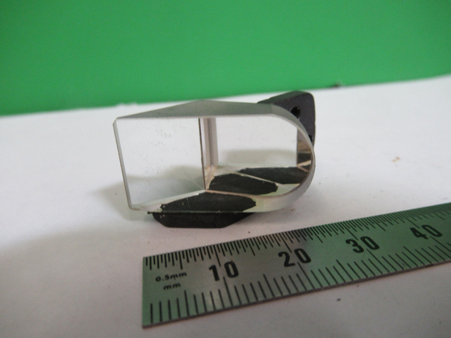 Olympus Japan Glass Prism Head Optics Microscope Part