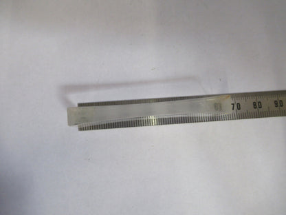 OPTICAL BI CONCAVE Bi-CC GLASS RECTANGULAR LENS OPTICS AS PICTURED 88-a-33