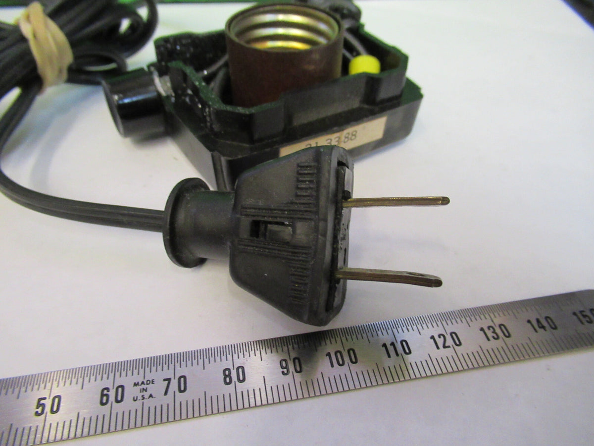 BAUSCH LOMB ILLUMINATOR LAMP BASE MICROSCOPE PART AS PICTURED A2-FD-08