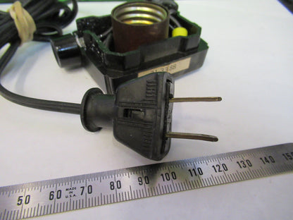 BAUSCH LOMB ILLUMINATOR LAMP BASE MICROSCOPE PART AS PICTURED A2-FD-08