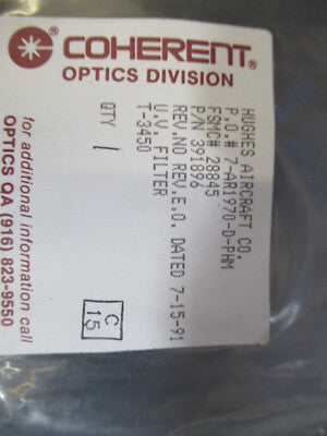 Optical Hughes Aircraft Coated High End Glass Optics Coherent