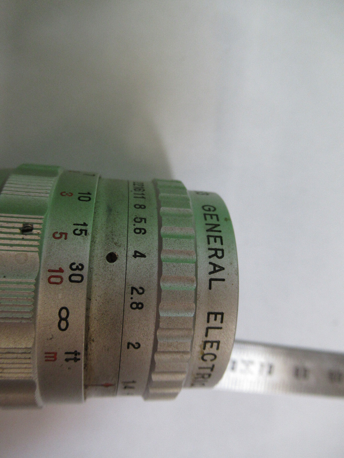 CAMERA LENS GENERAL ELECTRIC 25mm USA  AS PICTURED Q7-A-71