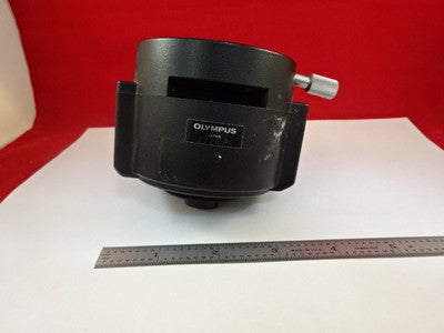 MICROSCOPE PART OLYMPUS JAPAN VERTICAL ILLUMINATOR PIECE OPTICS  B#Q1-A-04