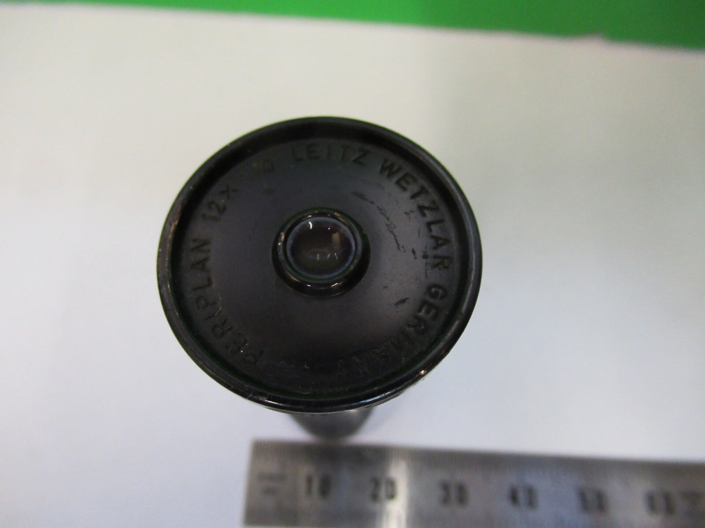 Antique Ernst Leitz 12X Ocular Eyepiece Microscope Part