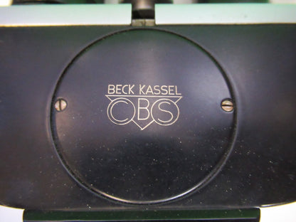 BECK KASSEL CBS GERMANY BINOCULAR HEAD MICROSCOPE PART AS PICTURED G8-A-03