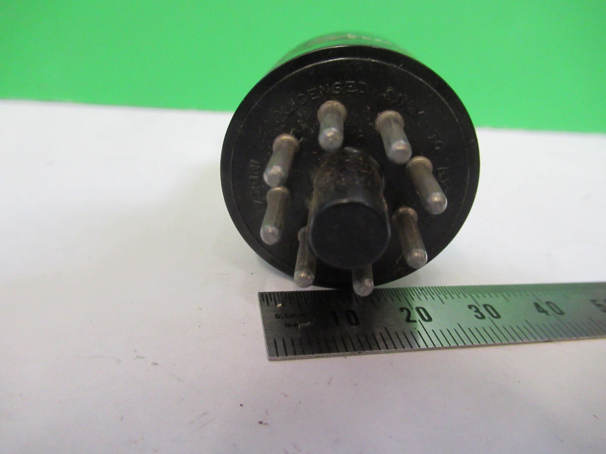 SHELDON DUAL FILAMENT RELAY VACUUM TUBE AS PICTURED &12-DT-E2