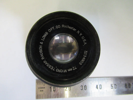 Bausch & Lomb Lens Tessar 72mm + Iris Optics