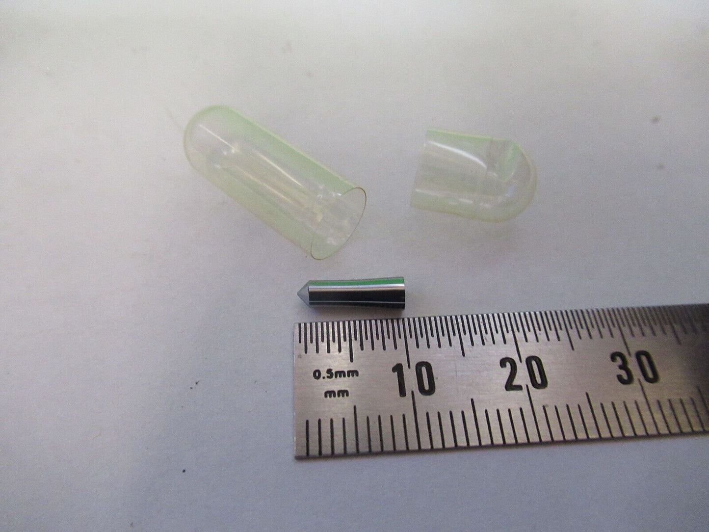 SILICON METAL SINGLE CRYSTAL PROBE 10mm RARE SPECIMEN AS PICTURED Z7-A-65