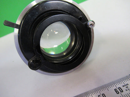 SEIBERT WETZLAR CONDENSER + IRIS OPTICS MICROSCOPE PART AS PICTURED U9-A-27