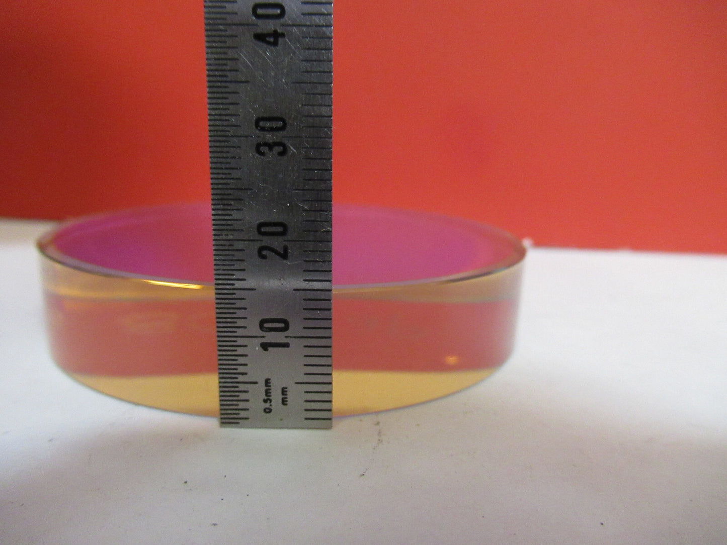 OPTICAL FLAT COATED ZERODUR PRO ZYGO LASER OPTICS AS PICTURED T9-A-33