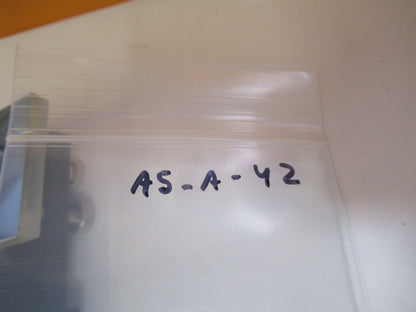 OLYMPUS JAPAN MOUNTED MIRROR PRO OPTICS MICROSCOPE PART AS PICTURED &A5-A-42