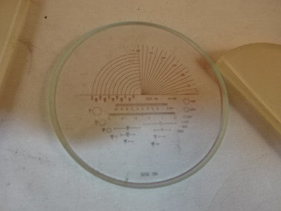 MIKROSKOPTEIL SPI LOPE LUPE RETICLE OPTICS AS IS #21-A-19