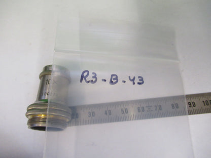 Antique Olympus Japan Objective 10X Optics Microscope Part
