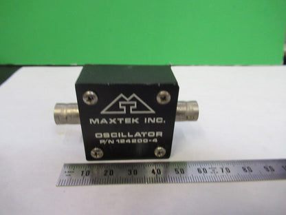 MAXTEK OSCILLATOR PN 124200-4 for QUARTZ CRYSTAL SENSOR AS PICTURED T2-A-19