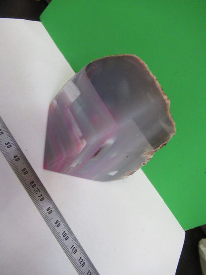 AMAZING AGATE SLICE MINERAL SAMPLE BEAUTIFUL SPECIMEN AS PICTURED V3-A-06