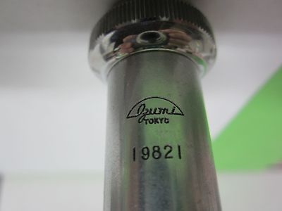 OPTICAL MICROSCOPE PART OBJECTIVE OZUMI M110  JAPAN OPTICS BIN#A1-D-2
