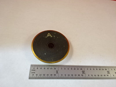 Microscope Brass Antique Piece Optics AS IS B
