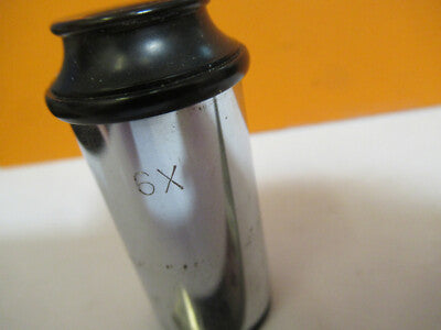 Vintage Spencer Lens Co. Eyepiece 6X Ocular Microscope Part Optics