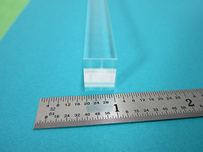 OPTICAL RARE TRUNCATED GLASS ROD BAR LASER OPTICS AS PICTURED BIN#B6-12