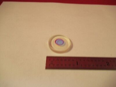 OPTISCHE FLACHBESCHICHTETE MITTELLINSE ZERODUR RING LASER GYRO PART PRO OPTICS &amp;84-B-39