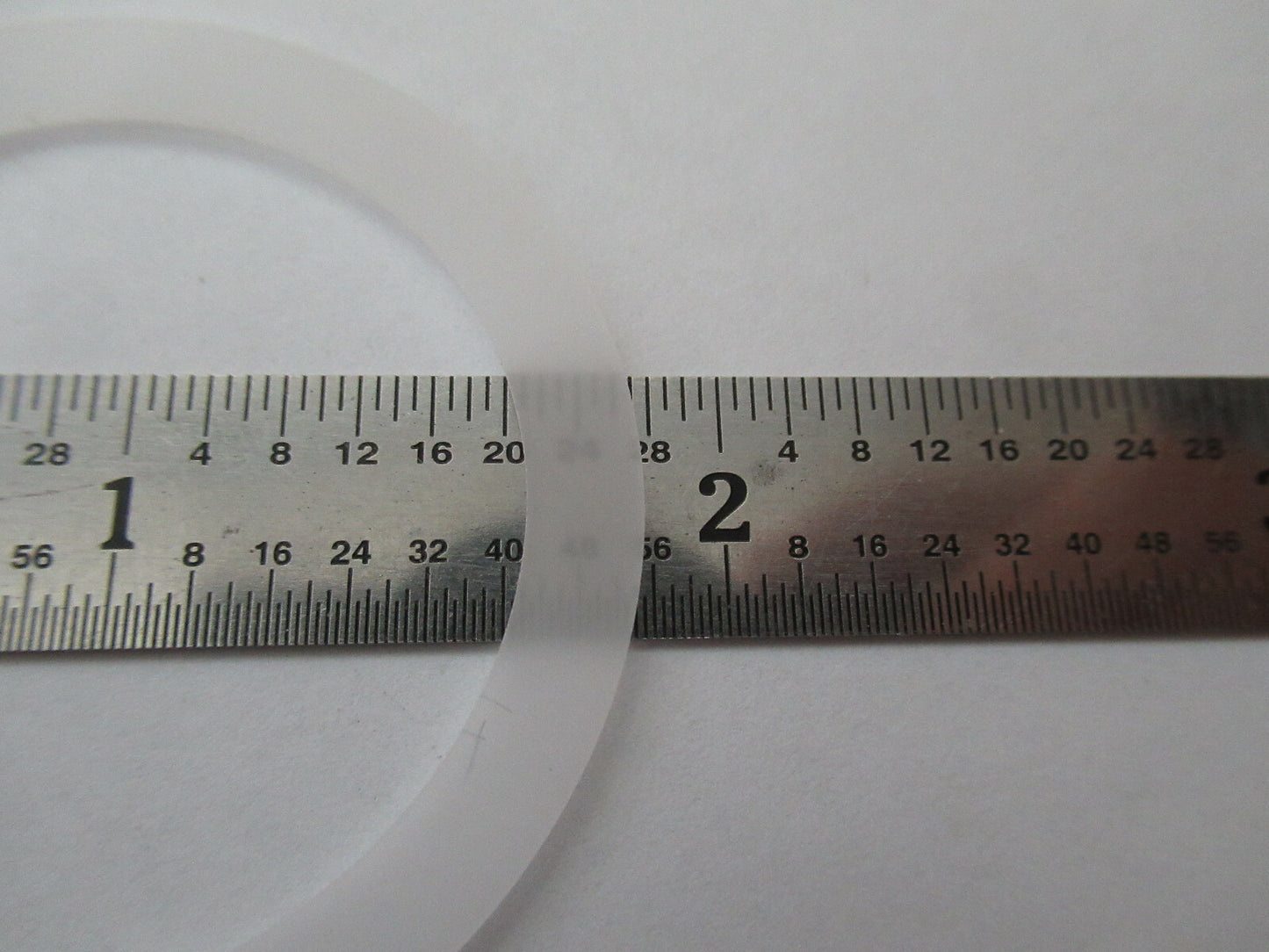 BLANK PIEZOELECTRIC QUARTZ CRYSTAL X-CUT UNPLATED PIEZO SENSOR AS PIC #F5-A-66