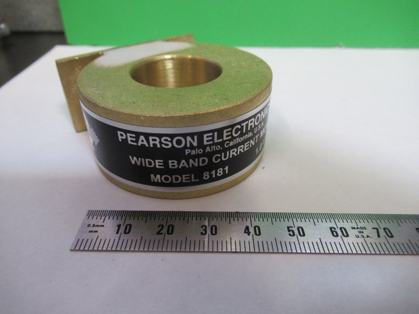 PEARSON ELECTRONICS EMI PRECISION CURRENT TRANSFORMER 8181 AS PICTURED Q7-B-25