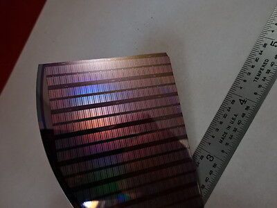 SILICON WAFER SECTION WITH COMPONENTS PINK AS PICTURED FOR PARTS &Z5-10