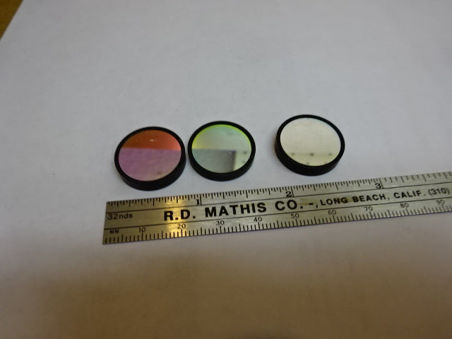 Microscope Part Lot Nikon Japan Lot Filters Lenses Optics