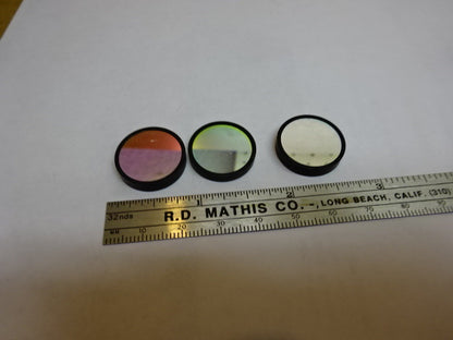 Microscope Part Lot Nikon Japan Lot Filters Lenses Optics