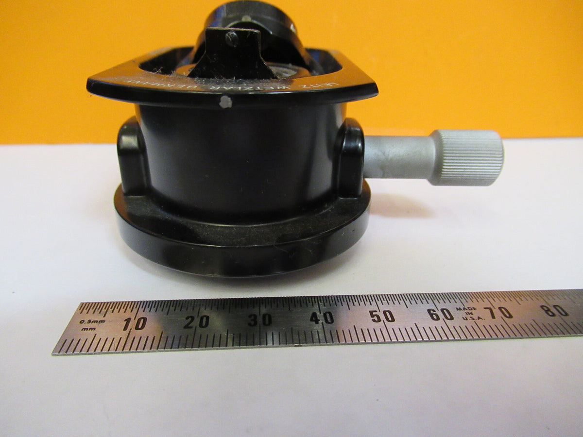 LEITZ GERMANY CONDENSER + IRIS LABORLUX MICROSCOPE PART AS PICTURED Y3-A-96