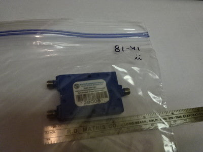 RF MICROWAVE MODULE FREQUENCY YL-70 TRIANGLE SPLITTER AS IS #81-41