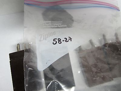 VINTAGE LOT 5 EA QUARTZ CRYSTALS RADIO  ??  AS IS BIN#58-27