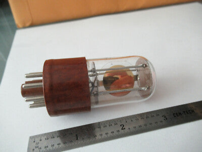 Antique Quartz Crystal Bliley Electric Co. 1 MHz Rare Glass Holder Frequency Control
