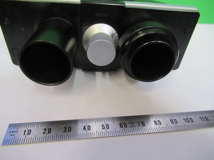 EPOI JAPAN BINOCULAR HEAD OPTICS MICROSCOPE PART AS PICTURED T4-B-22