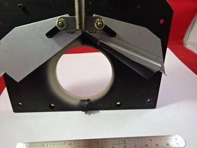 LARGE OPTICAL ASSEMBLY SHUTTER SOLAR UV LIGHT OPTICS AS IS &86-112