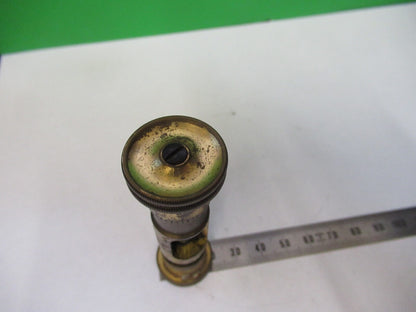 ANTIQUE BAUSCH LOMB BRASS MICRO STAGE KNOBS MICROSCOPE PART AS PICTURED G5-A-57
