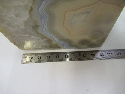 AMAZING AGATE SLICE MINERAL SAMPLE BEAUTIFUL SPECIMEN AS PICTURED V3-A-12