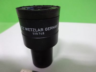 Microscope Part Ernst Leitz Germany Eyepiece Ocular 519748 10X Optics