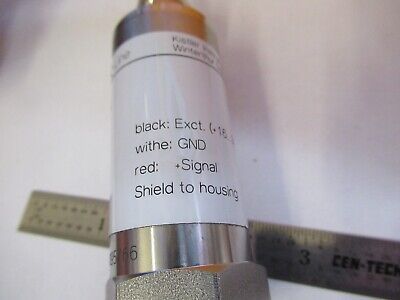 KISTLER SWISS PRESSURE SENSOR RAJ44A1BV1K 1 BAR TRANSDUCER AS PICTURED &85-B-90