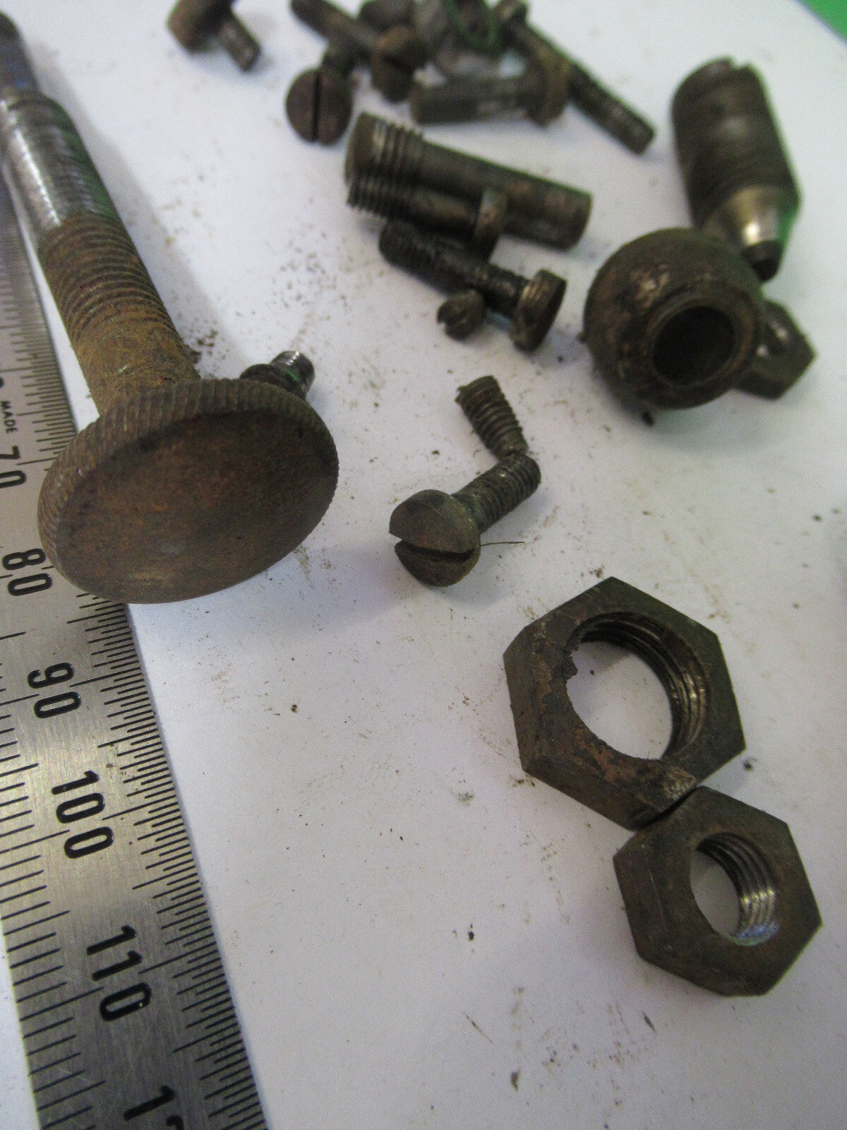 1890's Lot Screws Sewing Machine Antique