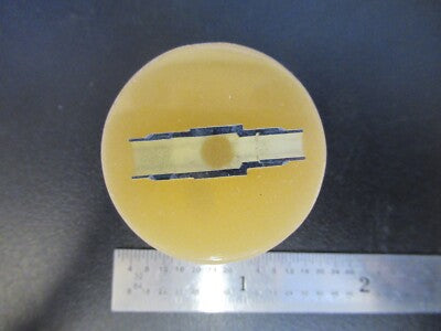 METALLOGRAPHIC SPECIMEN WELDING SAMPLE EDUCATIONAL STUDY AS PICTURED &A9-A-36