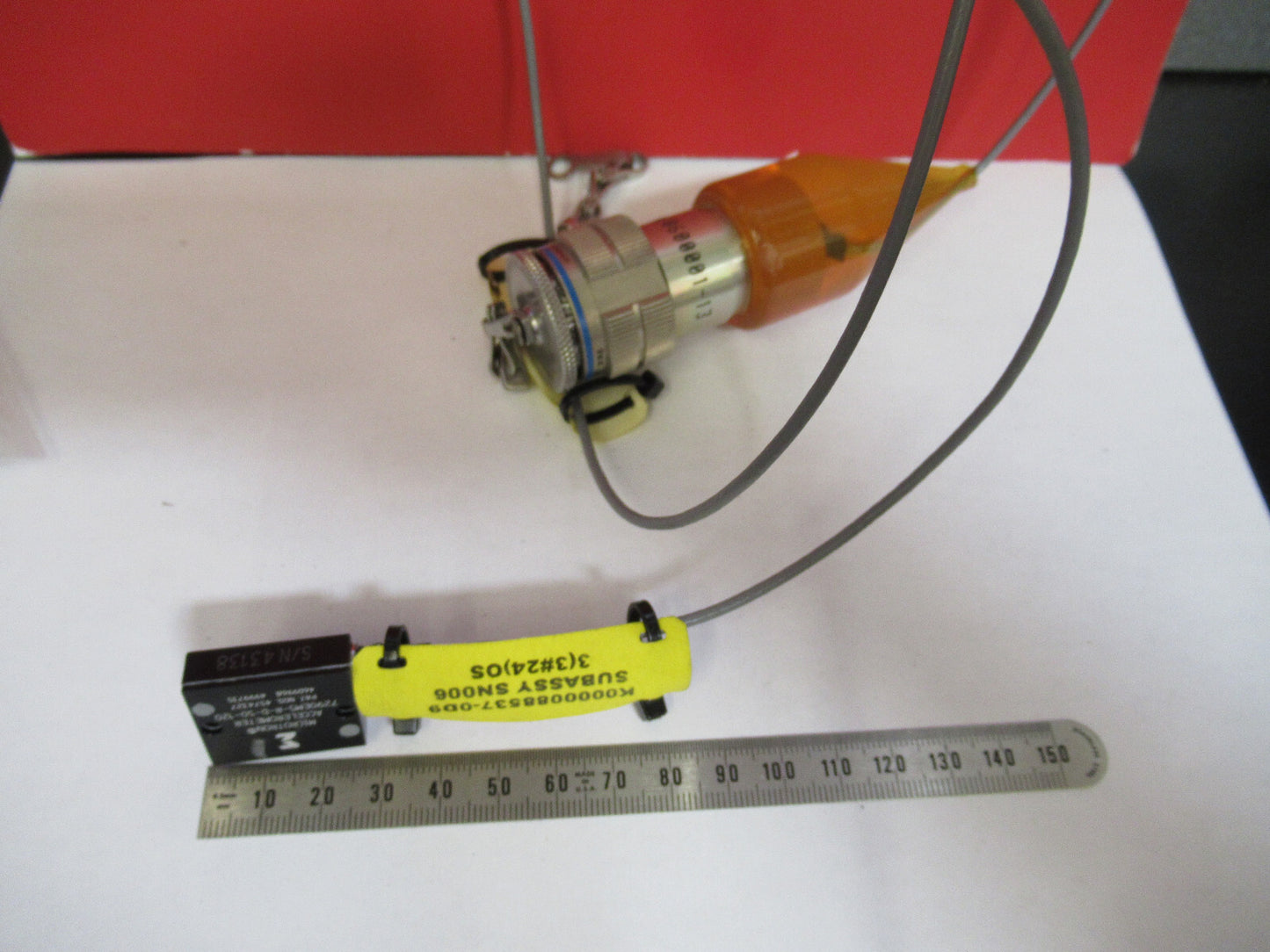 MEGGITT NSN 6680 ENDEVCO 7290EM5 AIRCRAFT ACCELEROMETER AS PICTURED X8-B-12