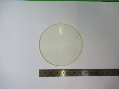 Optical Yellowish Glass Window Mil Spec Laser Optics