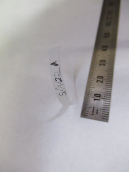 OPTICAL FLAT FUSED SILICA LASER OPTICS UNCOATED AS PICTURED &F3-B-81
