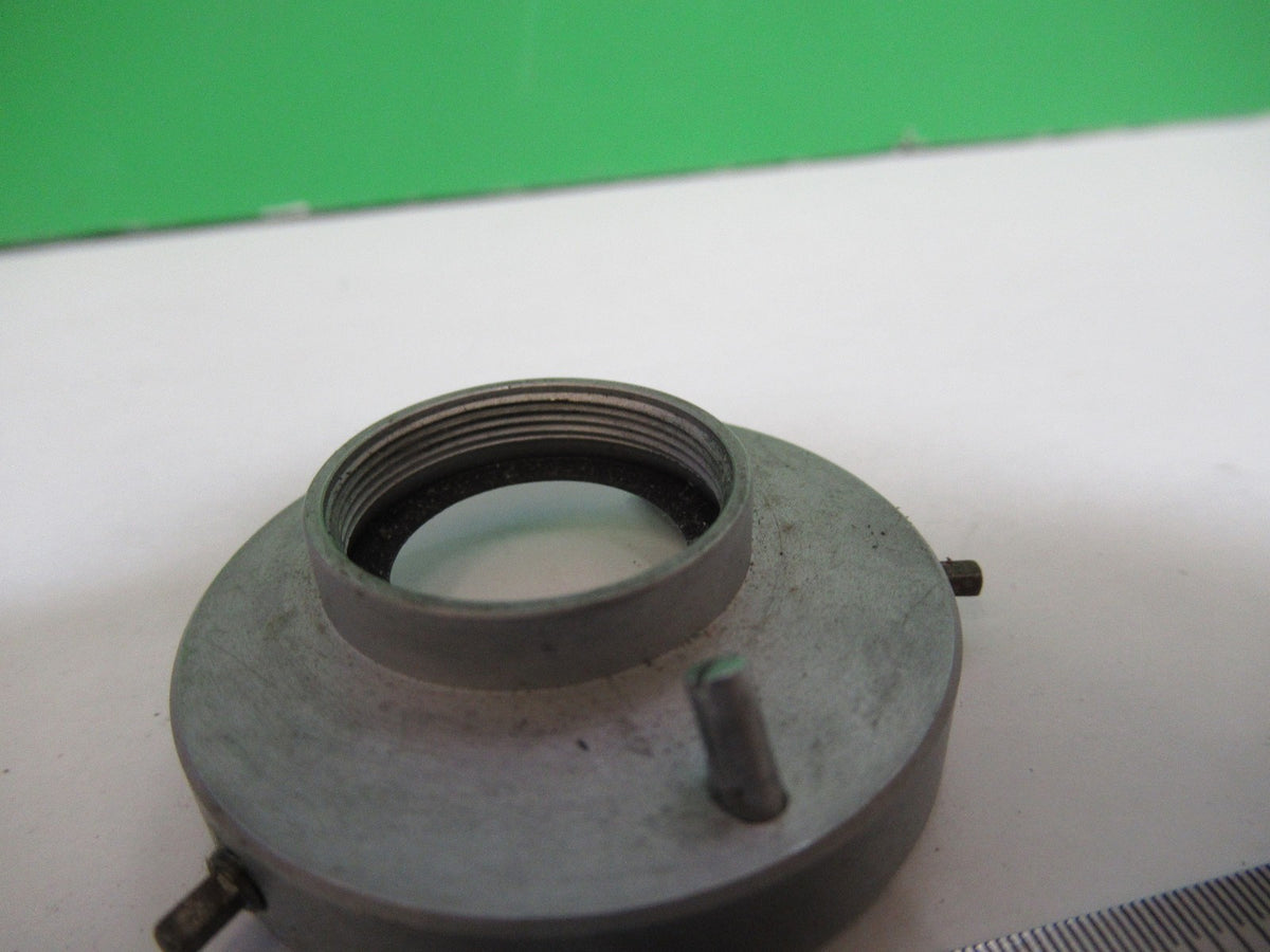 BAUSCH LOMB ANTIQUE POL OBJECTIVE HOLDER MICROSCOPE AS PICTURED T5-A-89