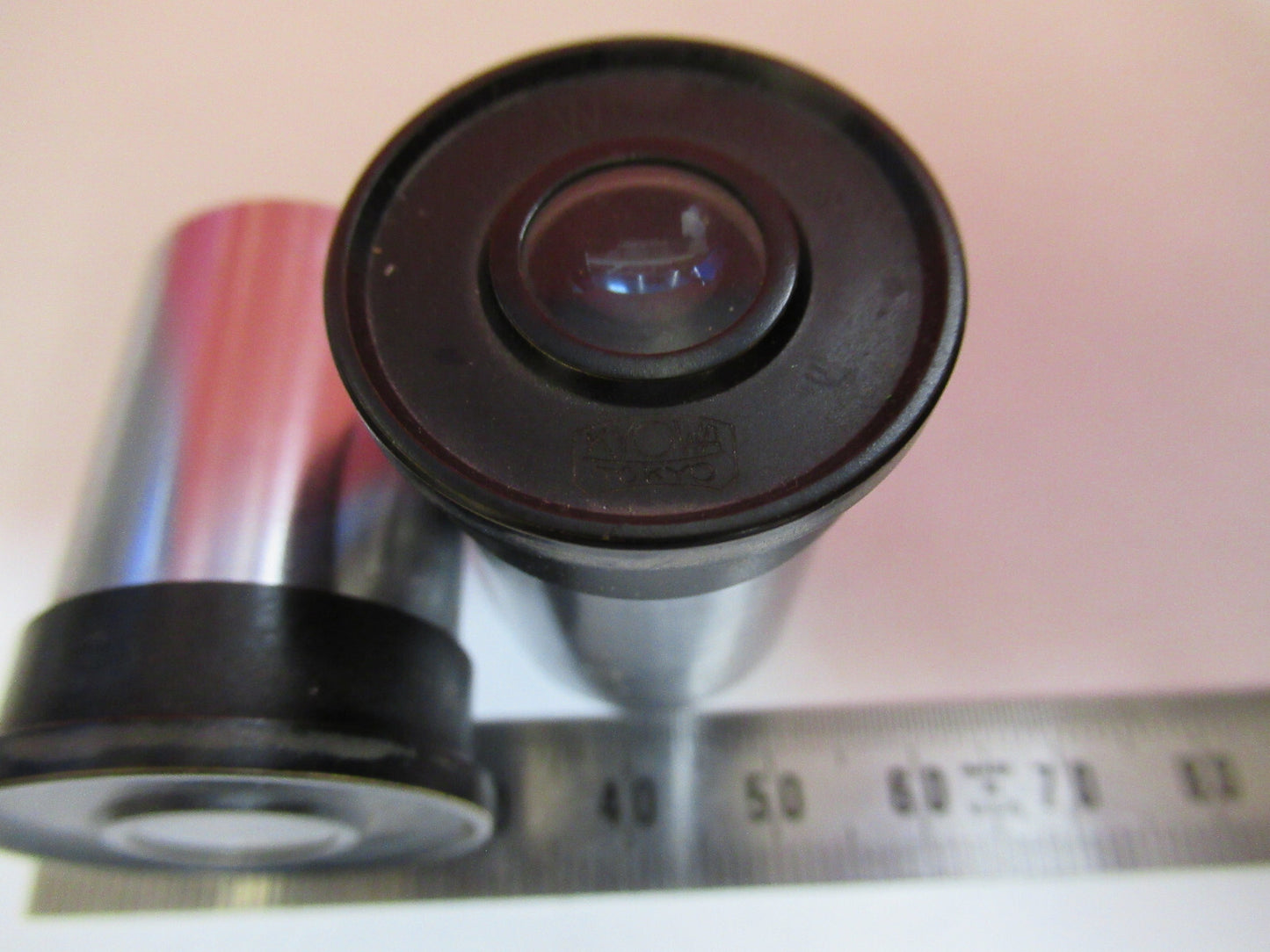 PAIR KYOWA JAPAN WF10X OCULAR EYEPIECE MICROSCOPE PART AS PICTURED T9-A-08